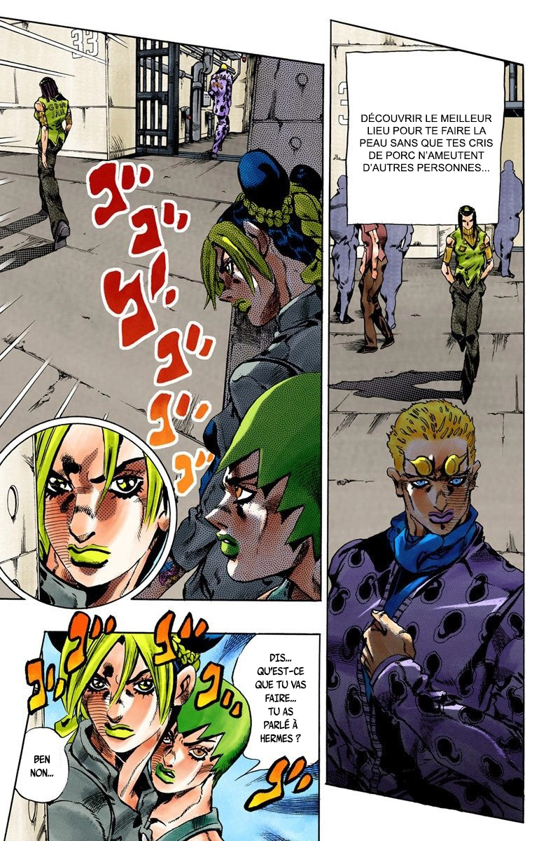 Read JoJo's Bizarre Adventure Part 6 Stone Ocean Official Colored FR Manga Online