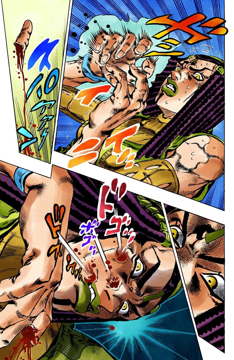 Read JoJo's Bizarre Adventure Part 6 Stone Ocean Official Colored FR Manga Online