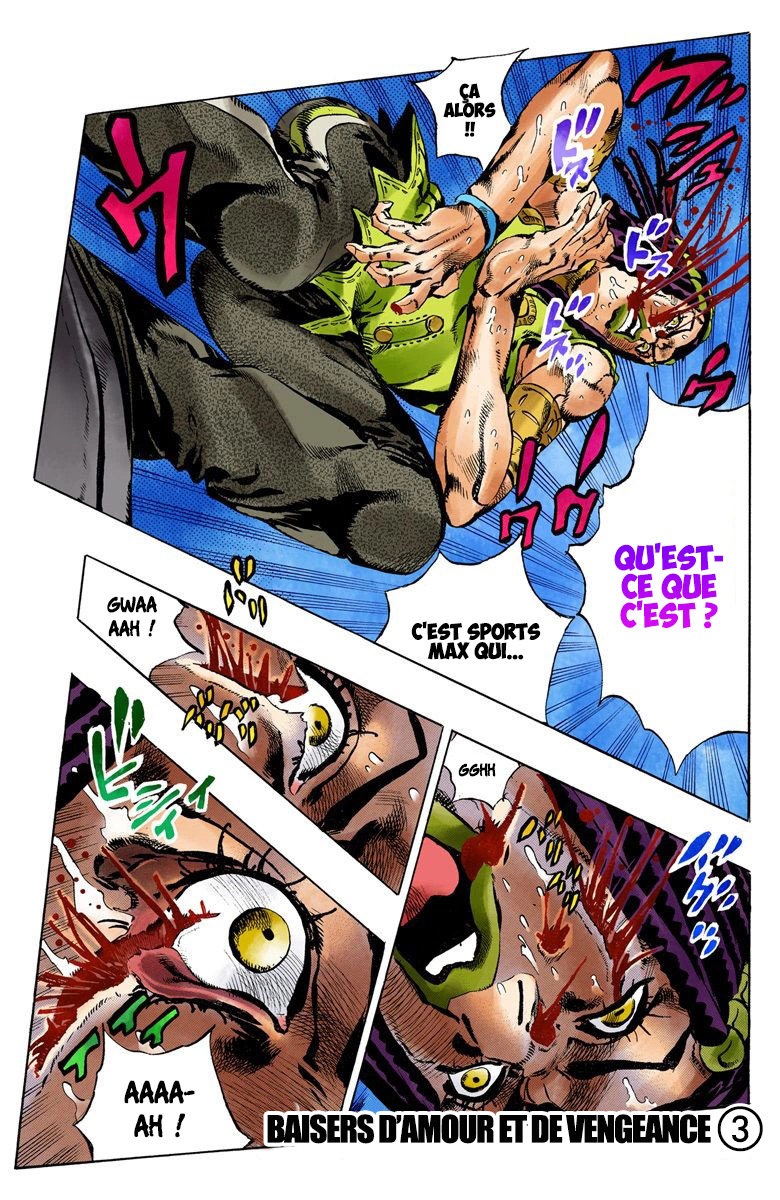 Read JoJo's Bizarre Adventure Part 6 Stone Ocean Official Colored FR Manga Online