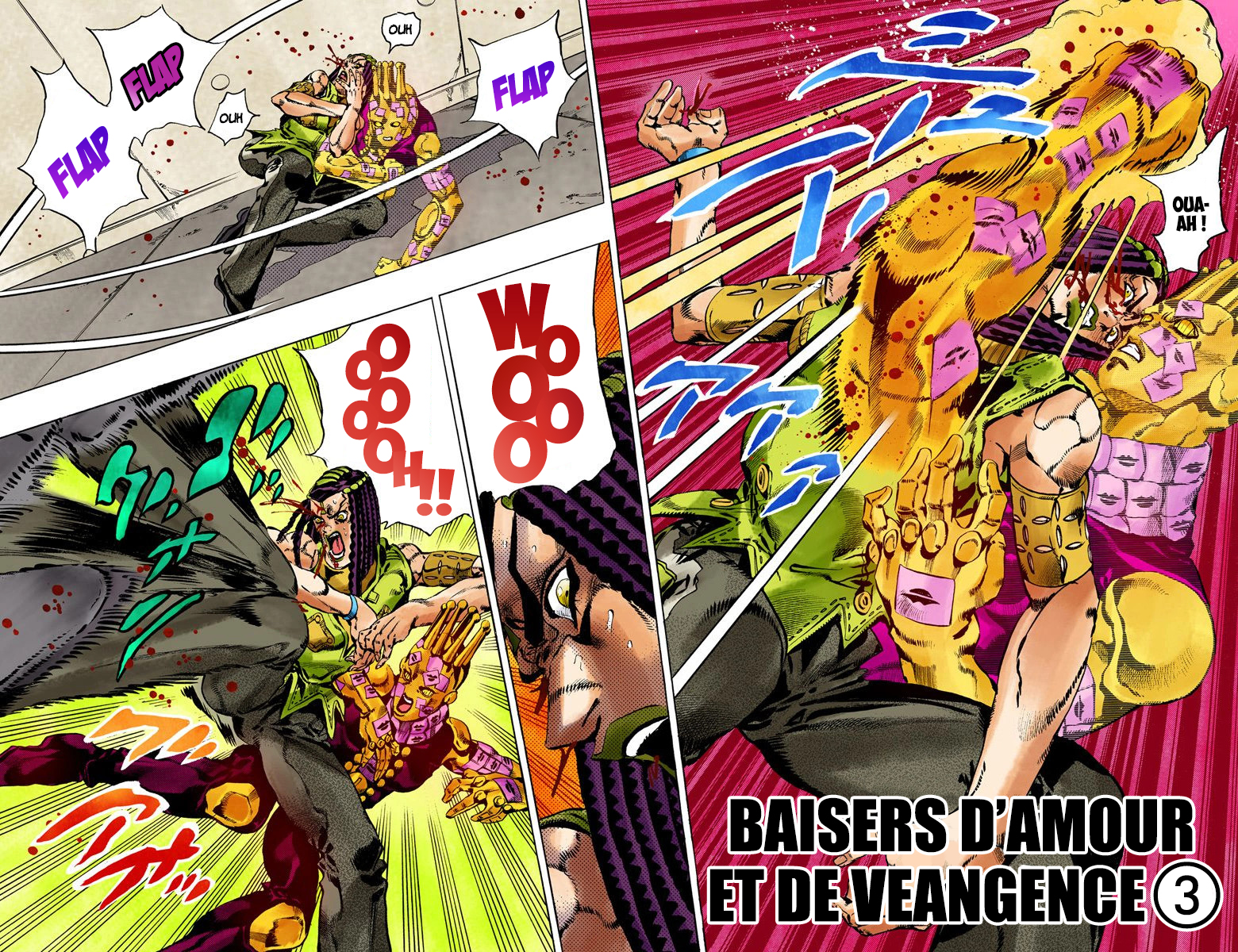 Read JoJo's Bizarre Adventure Part 6 Stone Ocean Official Colored FR Manga Online