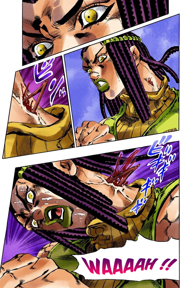 Read JoJo's Bizarre Adventure Part 6 Stone Ocean Official Colored FR Manga Online