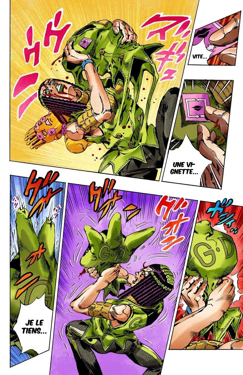 Read JoJo's Bizarre Adventure Part 6 Stone Ocean Official Colored FR Manga Online