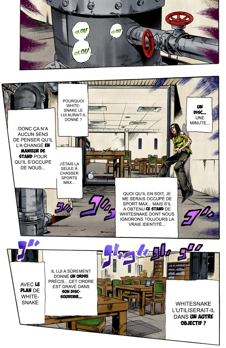Read JoJo's Bizarre Adventure Part 6 Stone Ocean Official Colored FR Manga Online