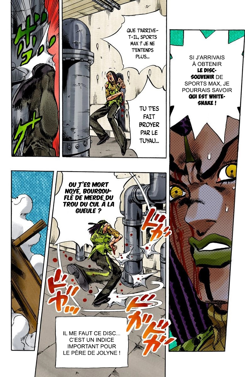 Read JoJo's Bizarre Adventure Part 6 Stone Ocean Official Colored FR Manga Online