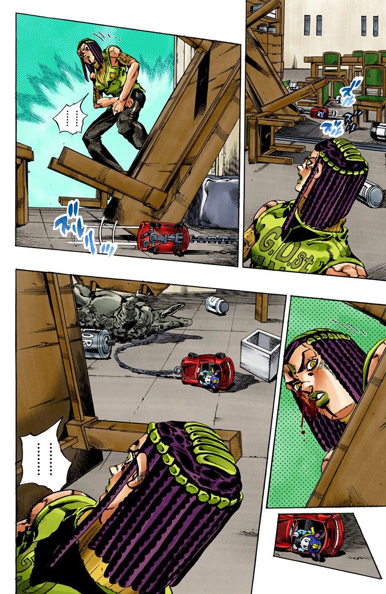 Read JoJo's Bizarre Adventure Part 6 Stone Ocean Official Colored FR Manga Online