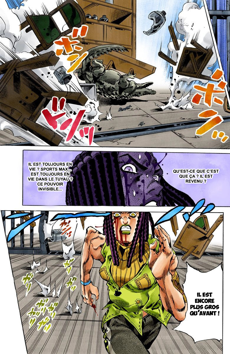 Read JoJo's Bizarre Adventure Part 6 Stone Ocean Official Colored FR Manga Online