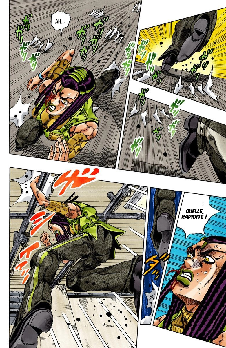 Read JoJo's Bizarre Adventure Part 6 Stone Ocean Official Colored FR Manga Online