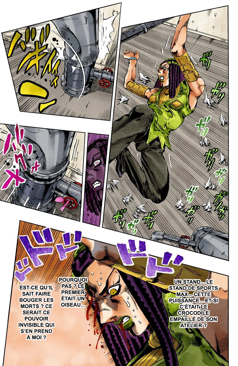 Read JoJo's Bizarre Adventure Part 6 Stone Ocean Official Colored FR Manga Online