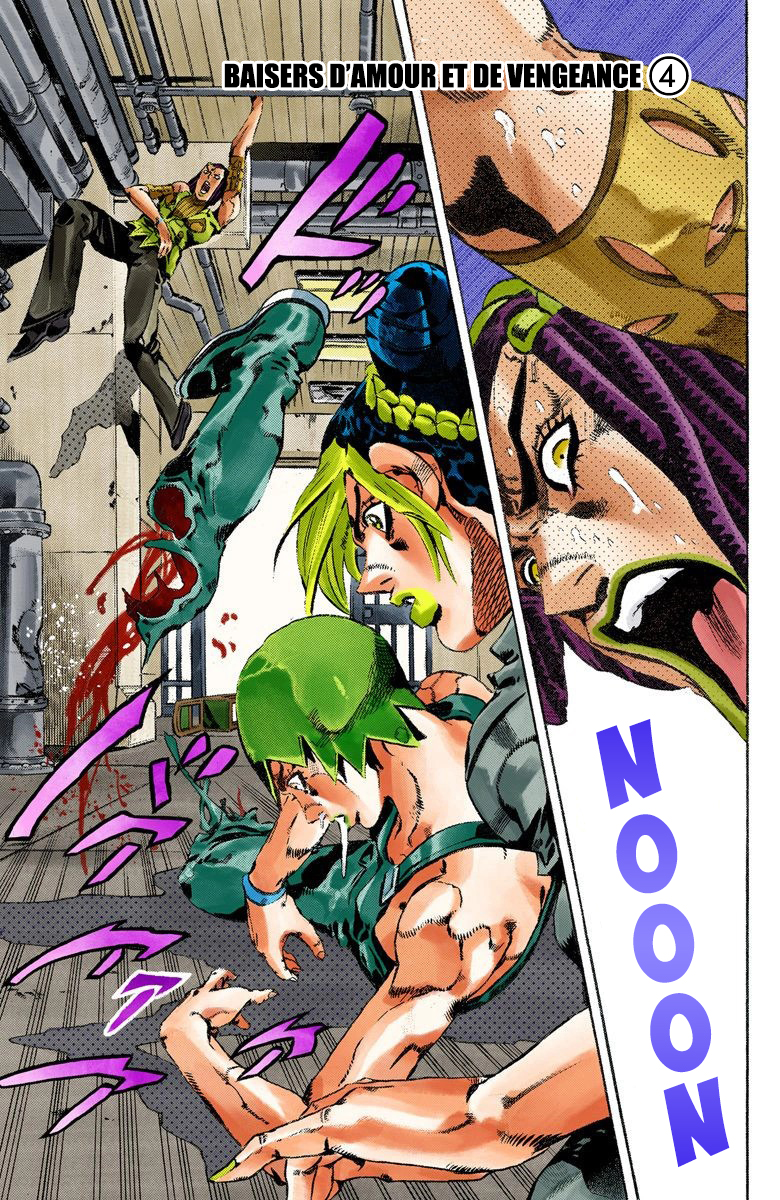 Read JoJo's Bizarre Adventure Part 6 Stone Ocean Official Colored FR Manga Online