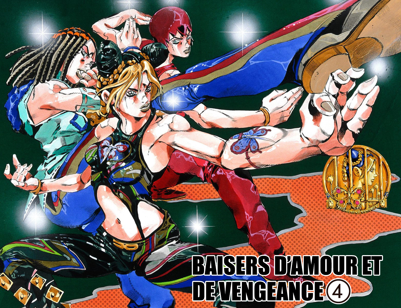 Read JoJo's Bizarre Adventure Part 6 Stone Ocean Official Colored FR Manga Online