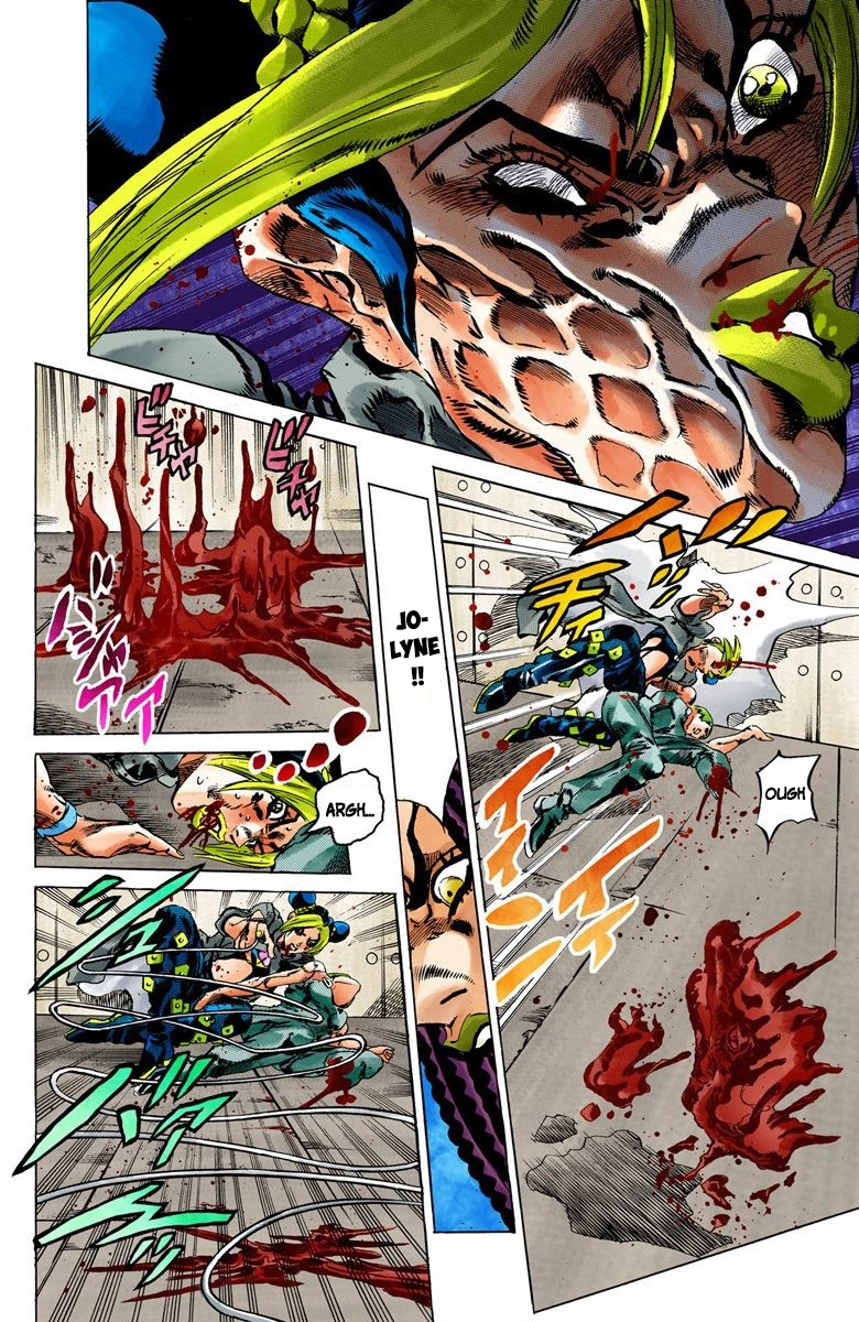 Read JoJo's Bizarre Adventure Part 6 Stone Ocean Official Colored FR Manga Online