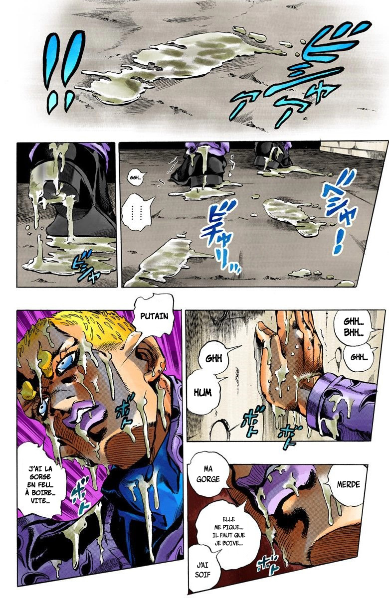 Read JoJo's Bizarre Adventure Part 6 Stone Ocean Official Colored FR Manga Online