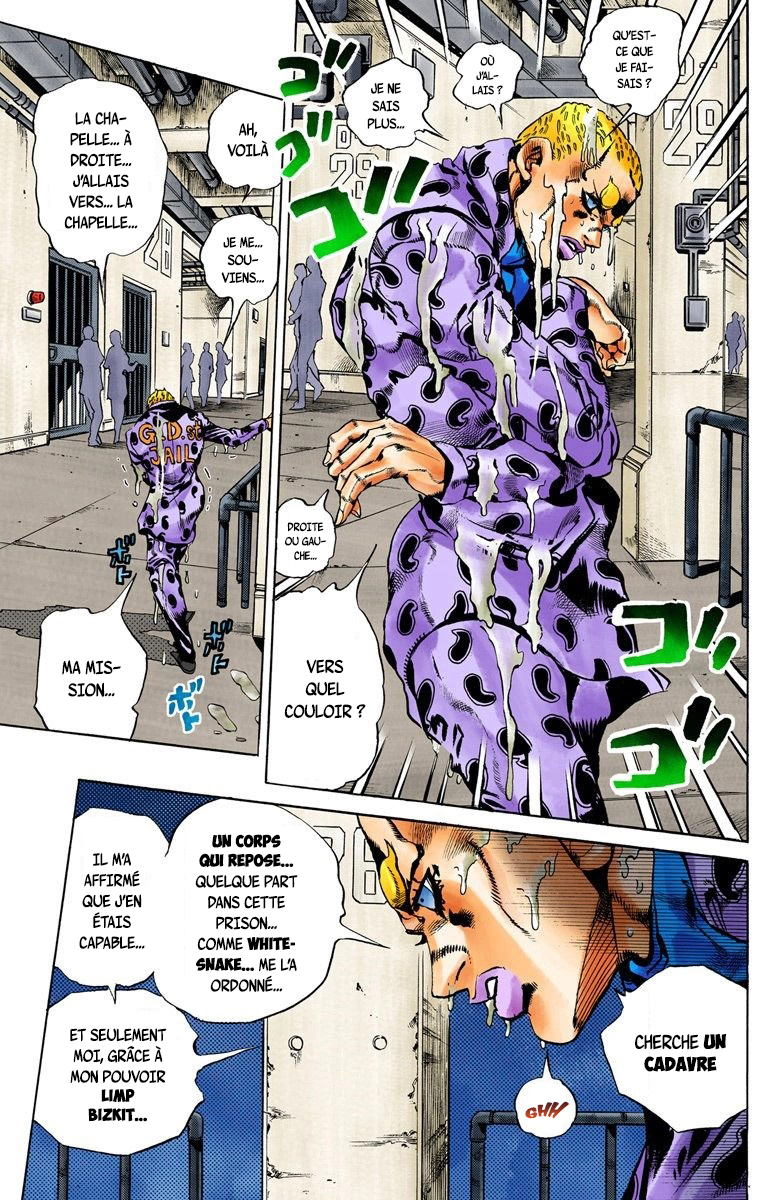 Read JoJo's Bizarre Adventure Part 6 Stone Ocean Official Colored FR Manga Online
