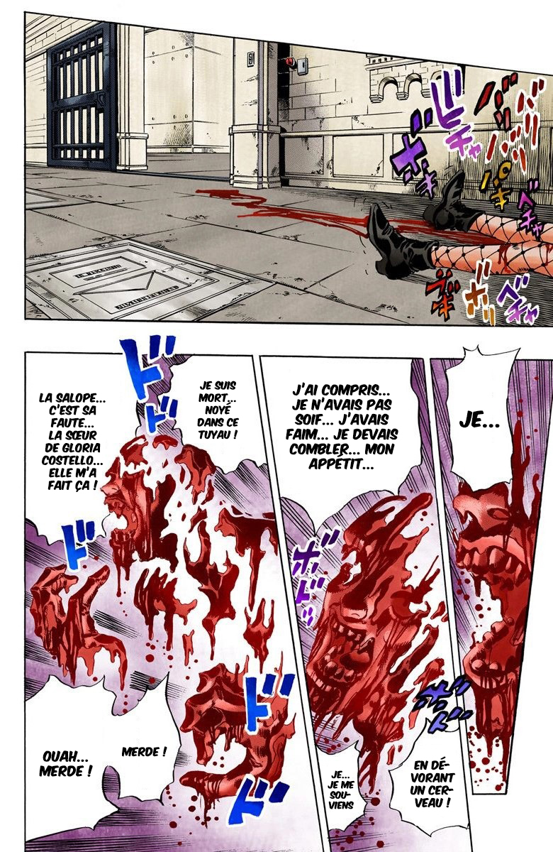 Read JoJo's Bizarre Adventure Part 6 Stone Ocean Official Colored FR Manga Online