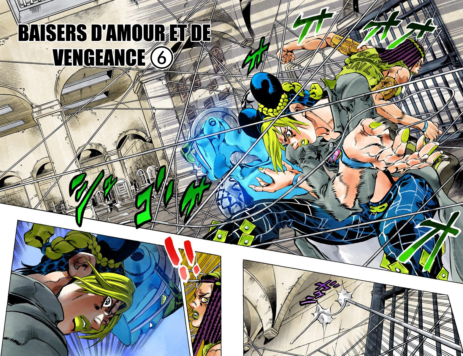 Read JoJo's Bizarre Adventure Part 6 Stone Ocean Official Colored FR Manga Online