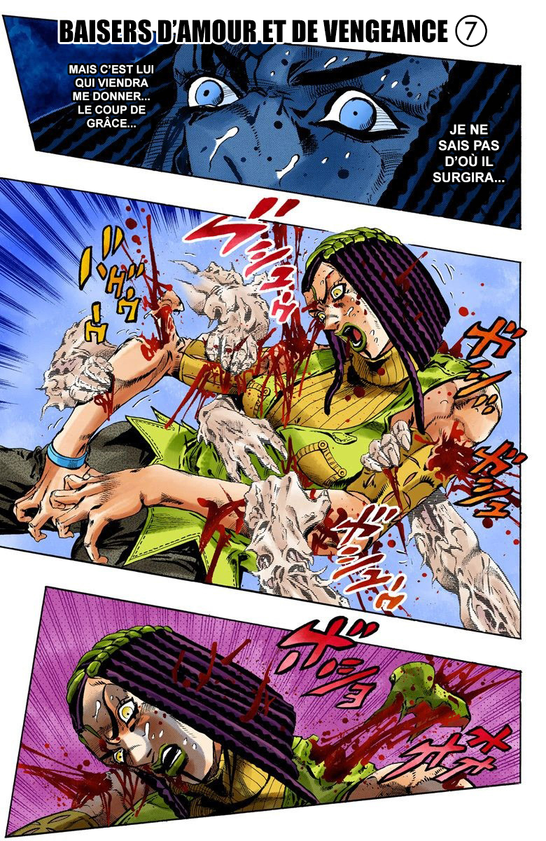 Read JoJo's Bizarre Adventure Part 6 Stone Ocean Official Colored FR Manga Online
