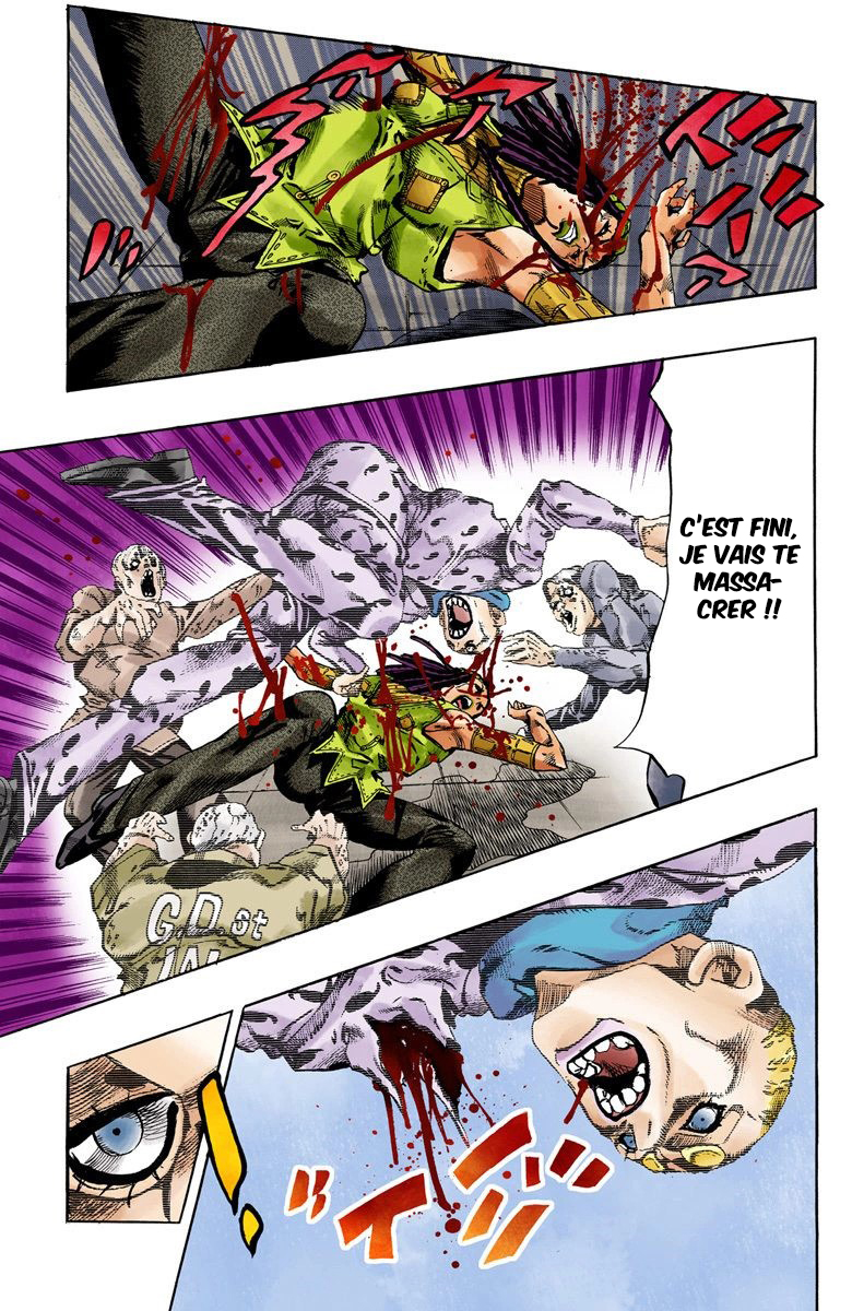 Read JoJo's Bizarre Adventure Part 6 Stone Ocean Official Colored FR Manga Online