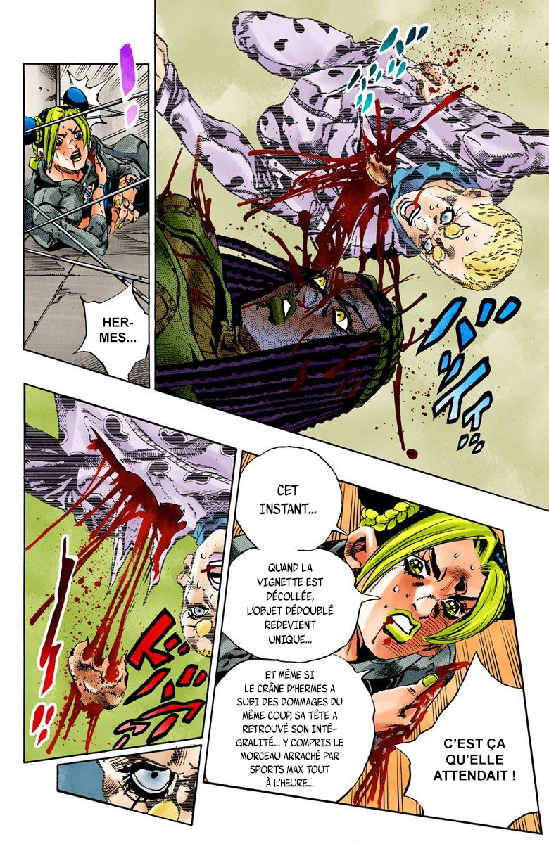 Read JoJo's Bizarre Adventure Part 6 Stone Ocean Official Colored FR Manga Online