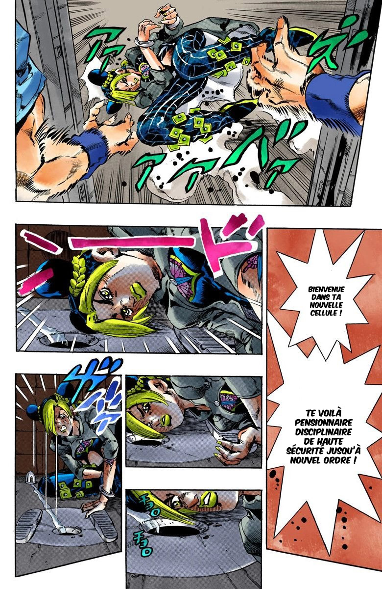 Read JoJo's Bizarre Adventure Part 6 Stone Ocean Official Colored FR Manga Online