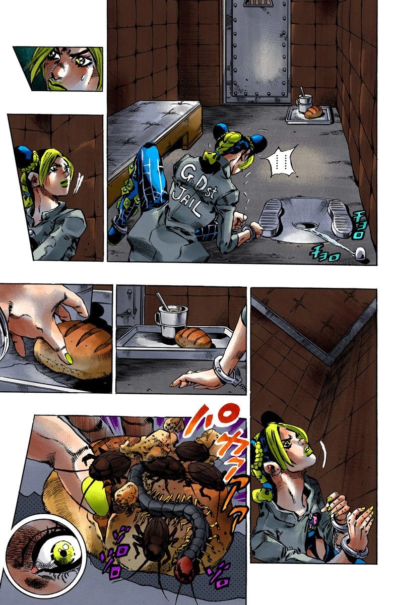 Read JoJo's Bizarre Adventure Part 6 Stone Ocean Official Colored FR Manga Online