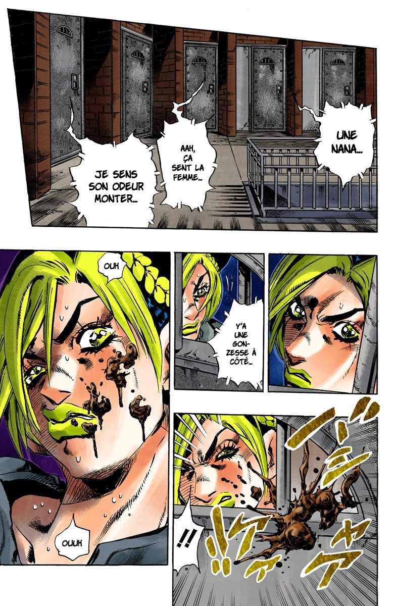 Read JoJo's Bizarre Adventure Part 6 Stone Ocean Official Colored FR Manga Online