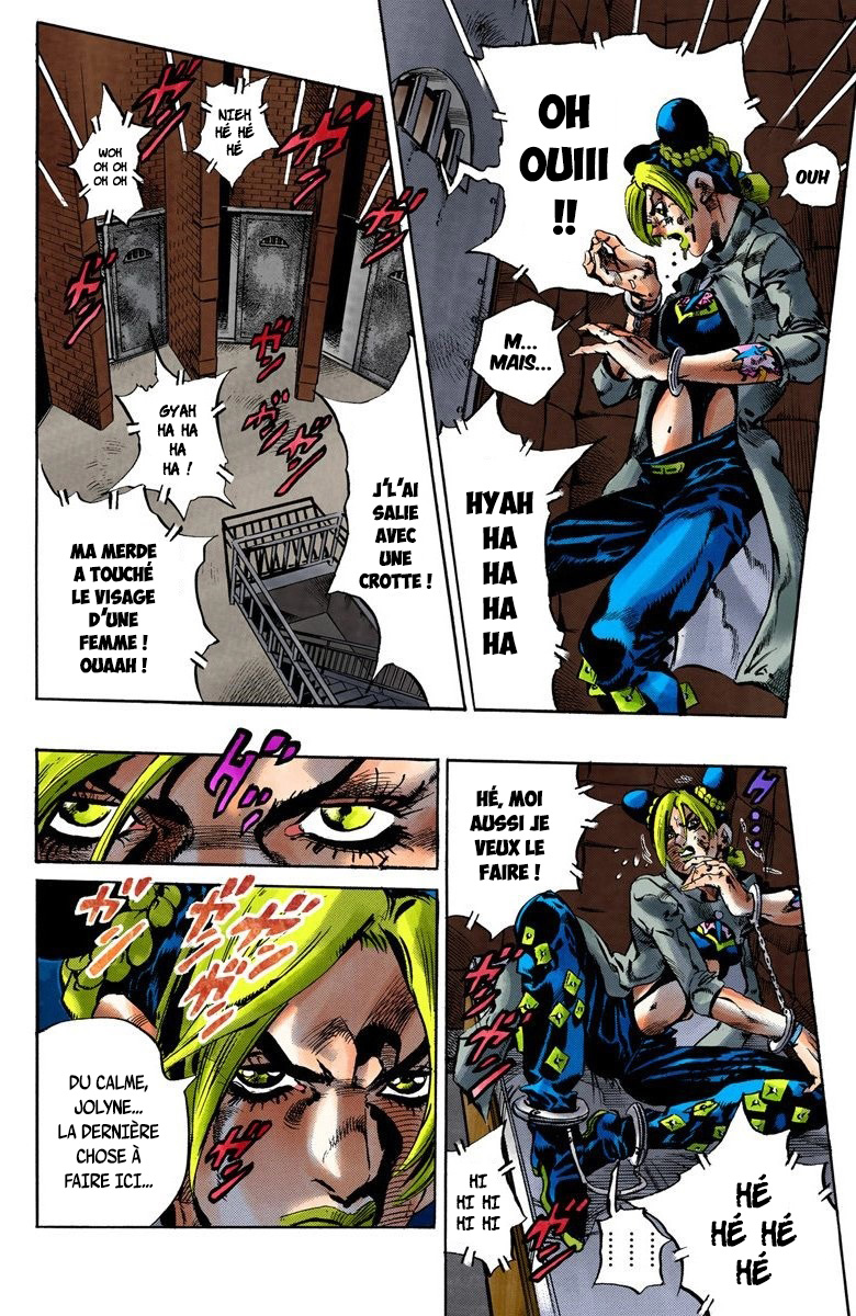 Read JoJo's Bizarre Adventure Part 6 Stone Ocean Official Colored FR Manga Online