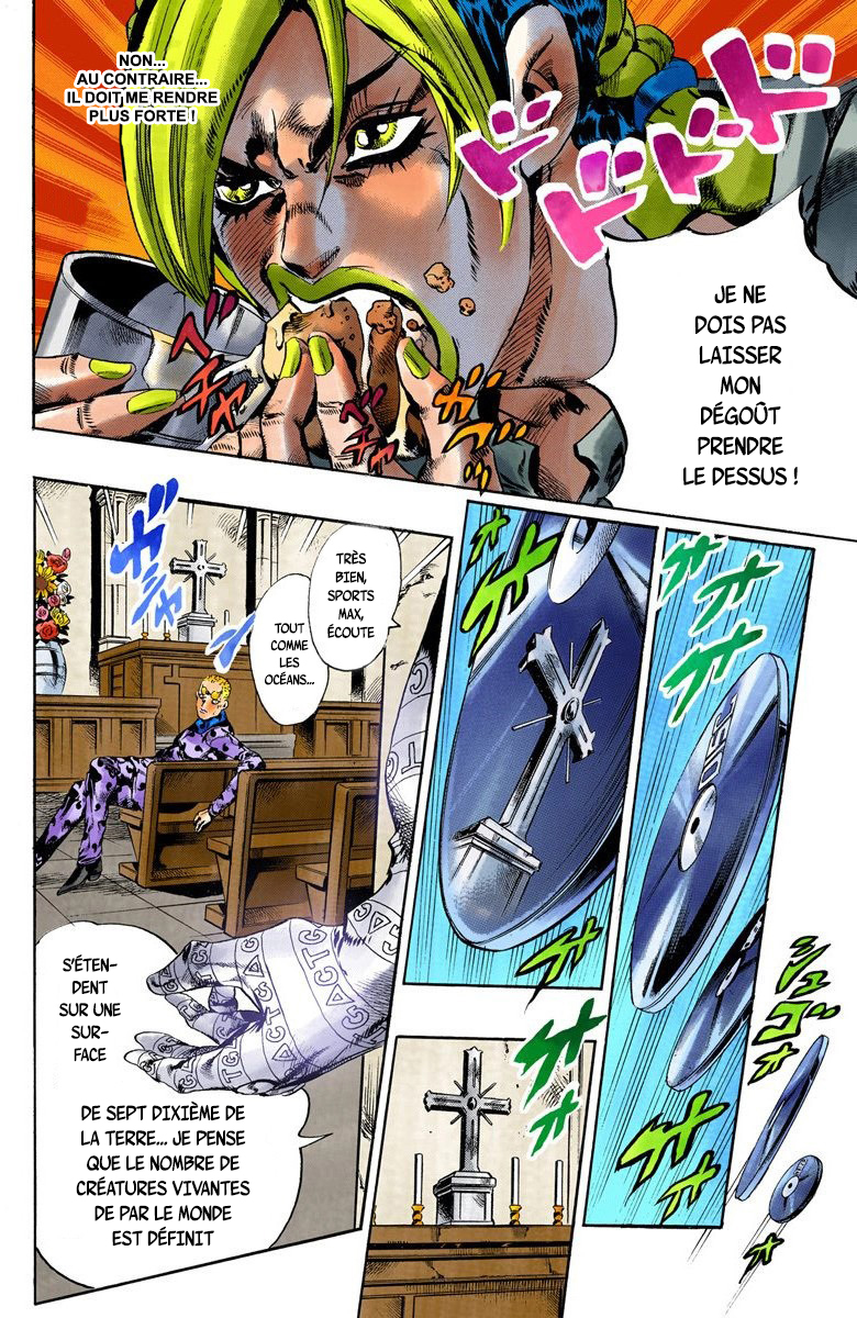 Read JoJo's Bizarre Adventure Part 6 Stone Ocean Official Colored FR Manga Online
