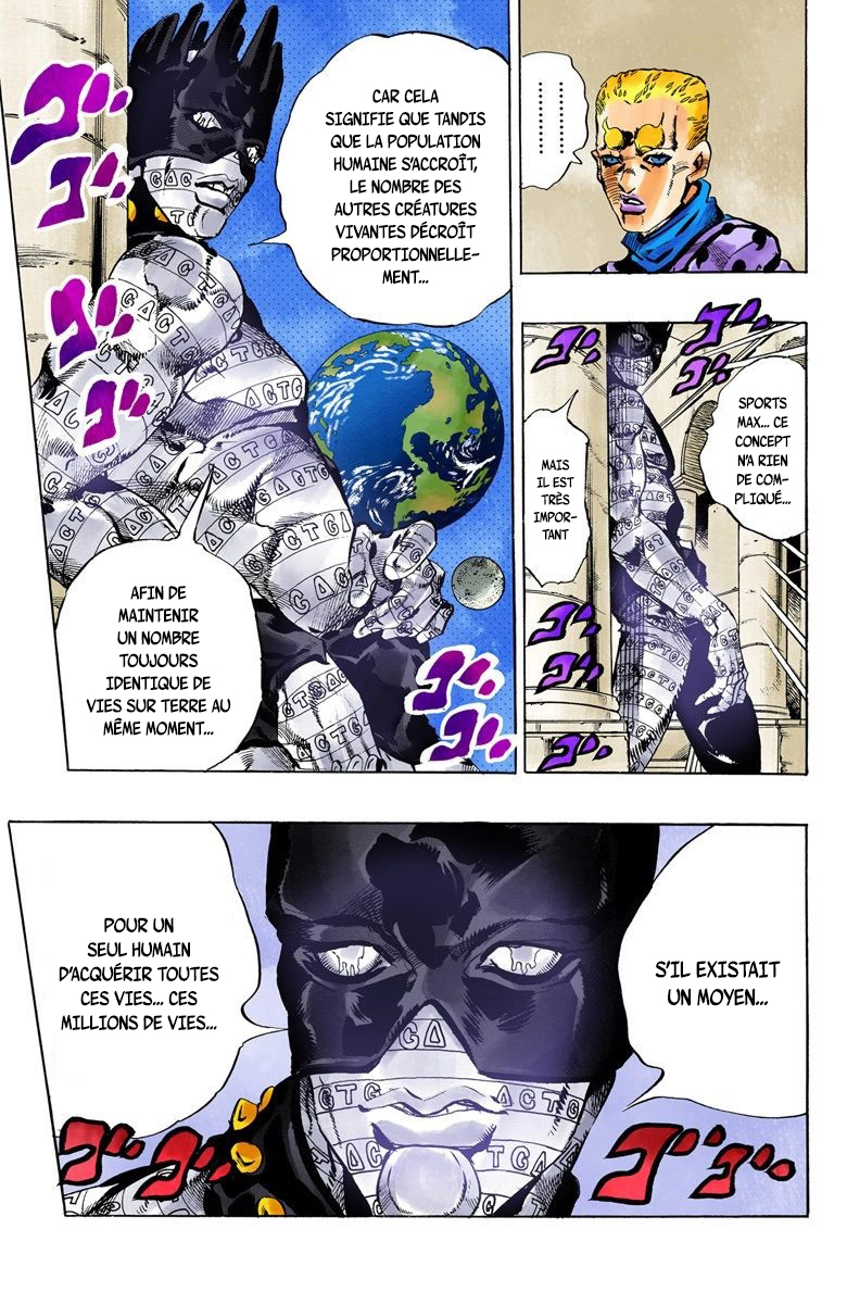 Read JoJo's Bizarre Adventure Part 6 Stone Ocean Official Colored FR Manga Online