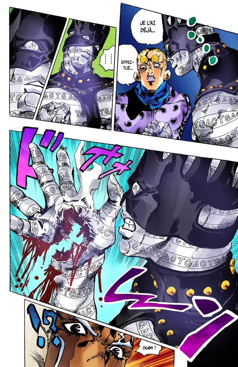 Read JoJo's Bizarre Adventure Part 6 Stone Ocean Official Colored FR Manga Online