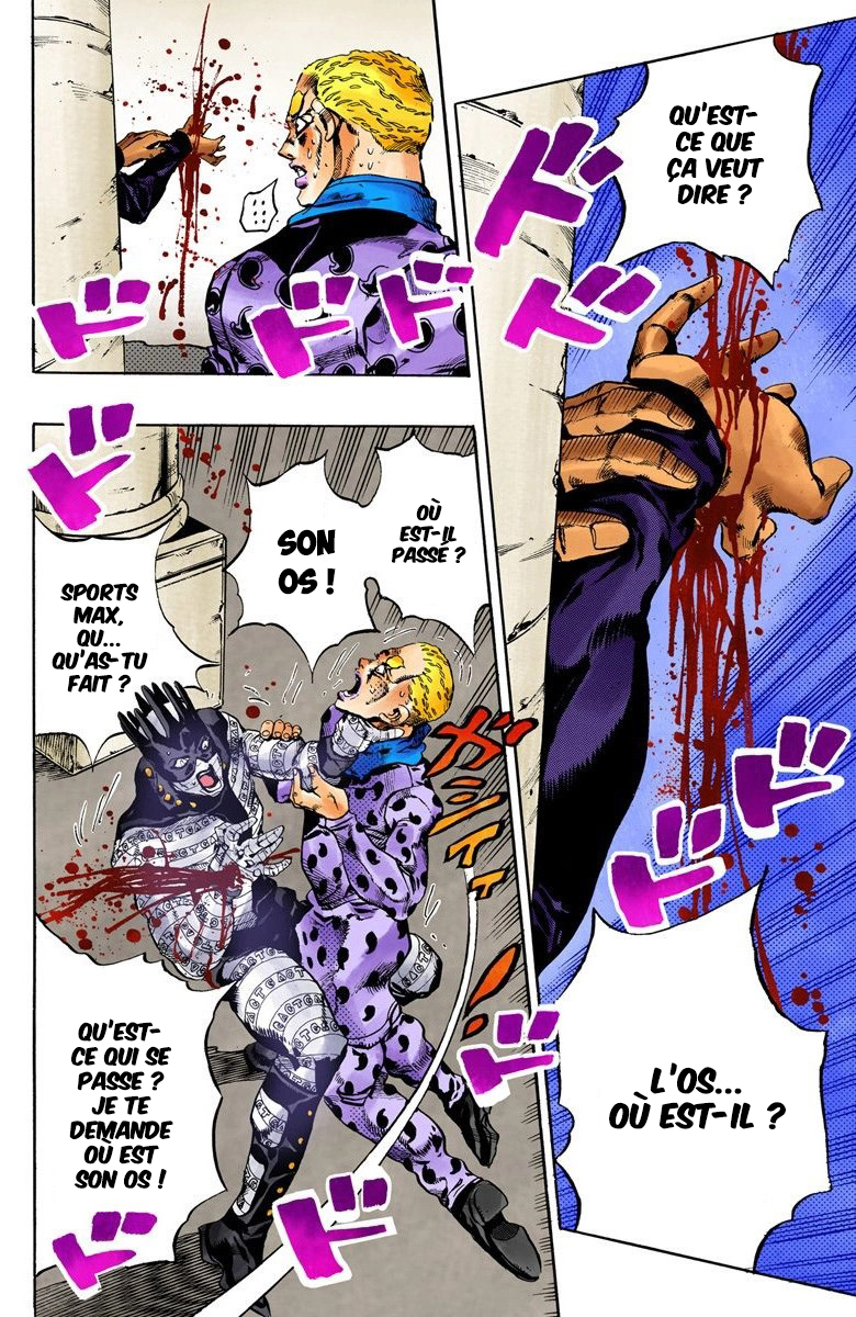 Read JoJo's Bizarre Adventure Part 6 Stone Ocean Official Colored FR Manga Online
