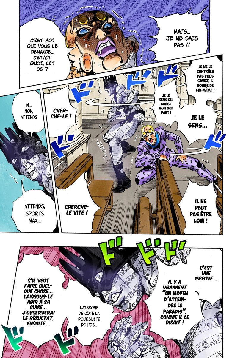 Read JoJo's Bizarre Adventure Part 6 Stone Ocean Official Colored FR Manga Online