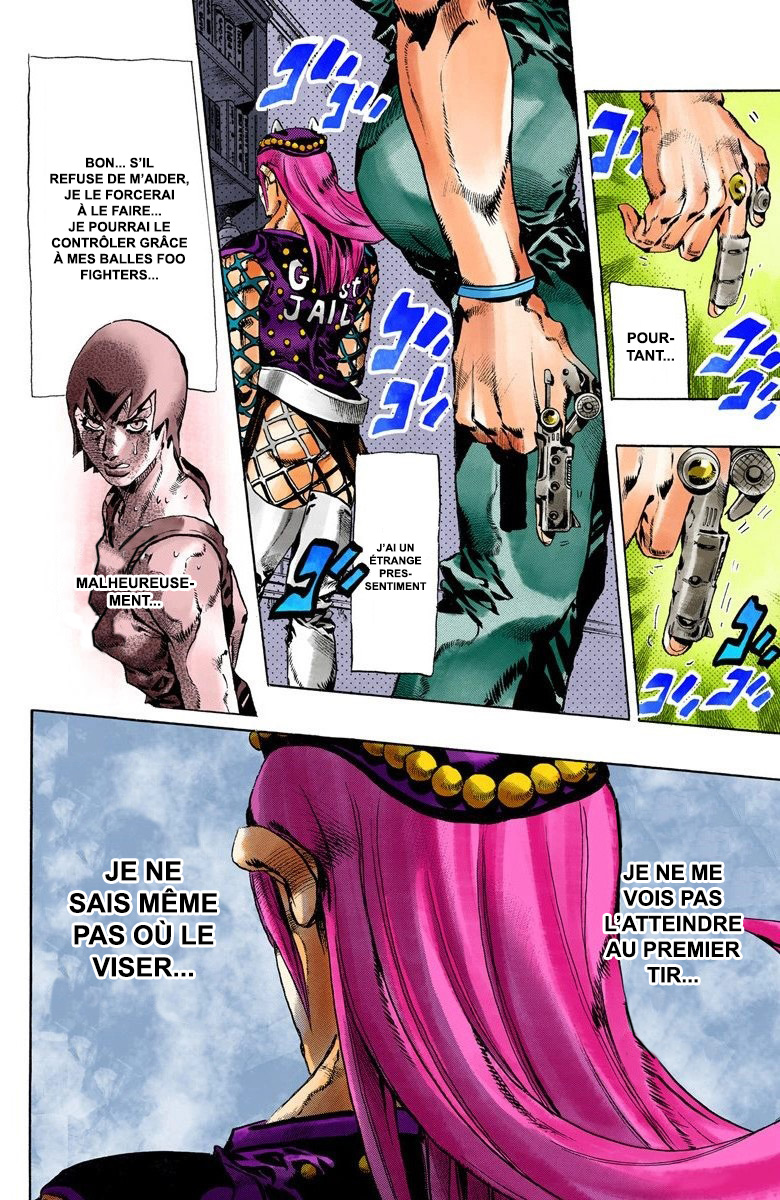 Read JoJo's Bizarre Adventure Part 6 Stone Ocean Official Colored FR Manga Online