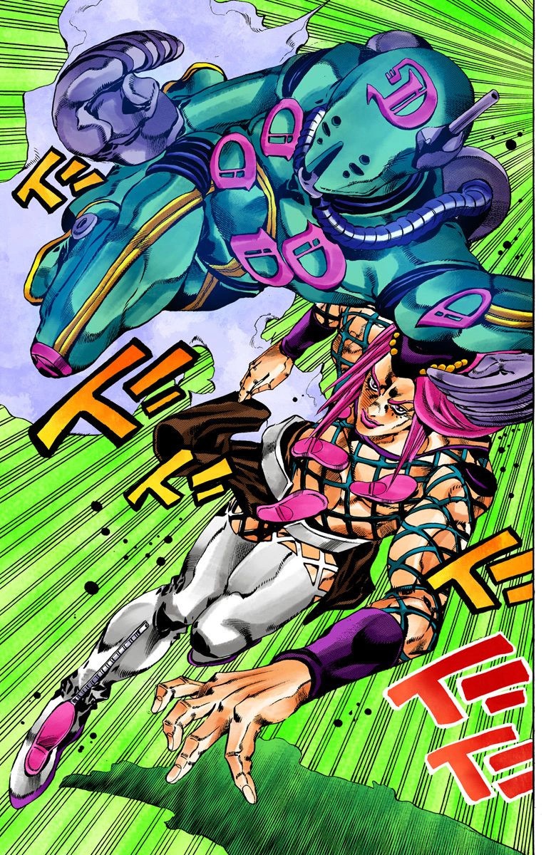 Read JoJo's Bizarre Adventure Part 6 Stone Ocean Official Colored FR Manga Online