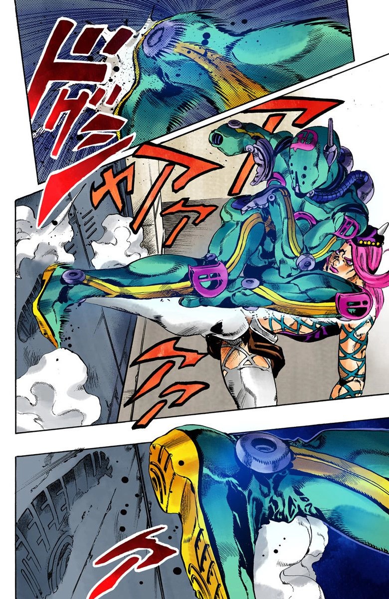 Read JoJo's Bizarre Adventure Part 6 Stone Ocean Official Colored FR Manga Online