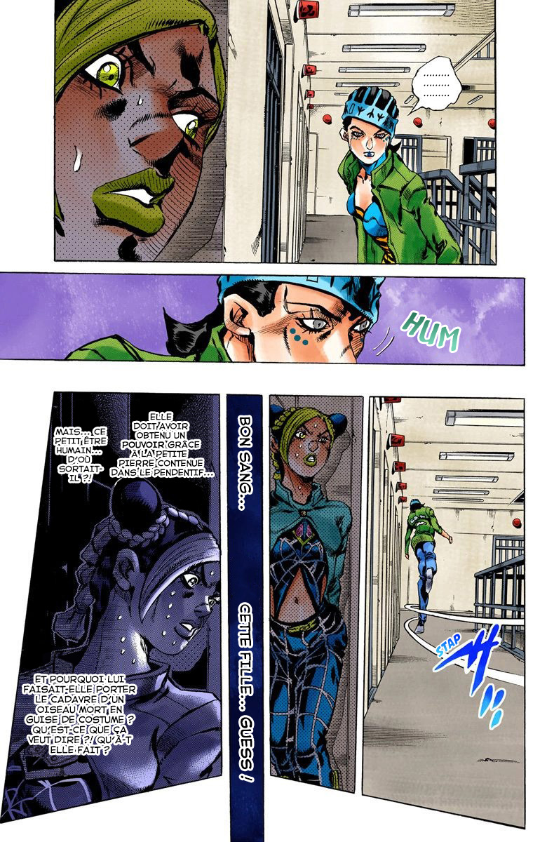 Read JoJo's Bizarre Adventure Part 6 Stone Ocean Official Colored FR Manga Online