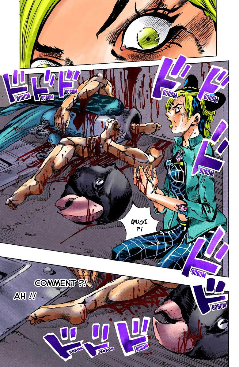 Read JoJo's Bizarre Adventure Part 6 Stone Ocean Official Colored FR Manga Online