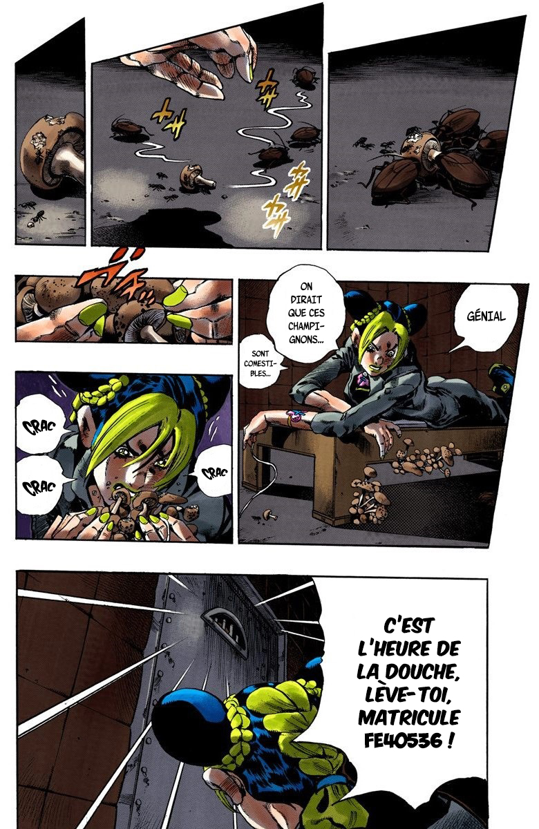Read JoJo's Bizarre Adventure Part 6 Stone Ocean Official Colored FR Manga Online