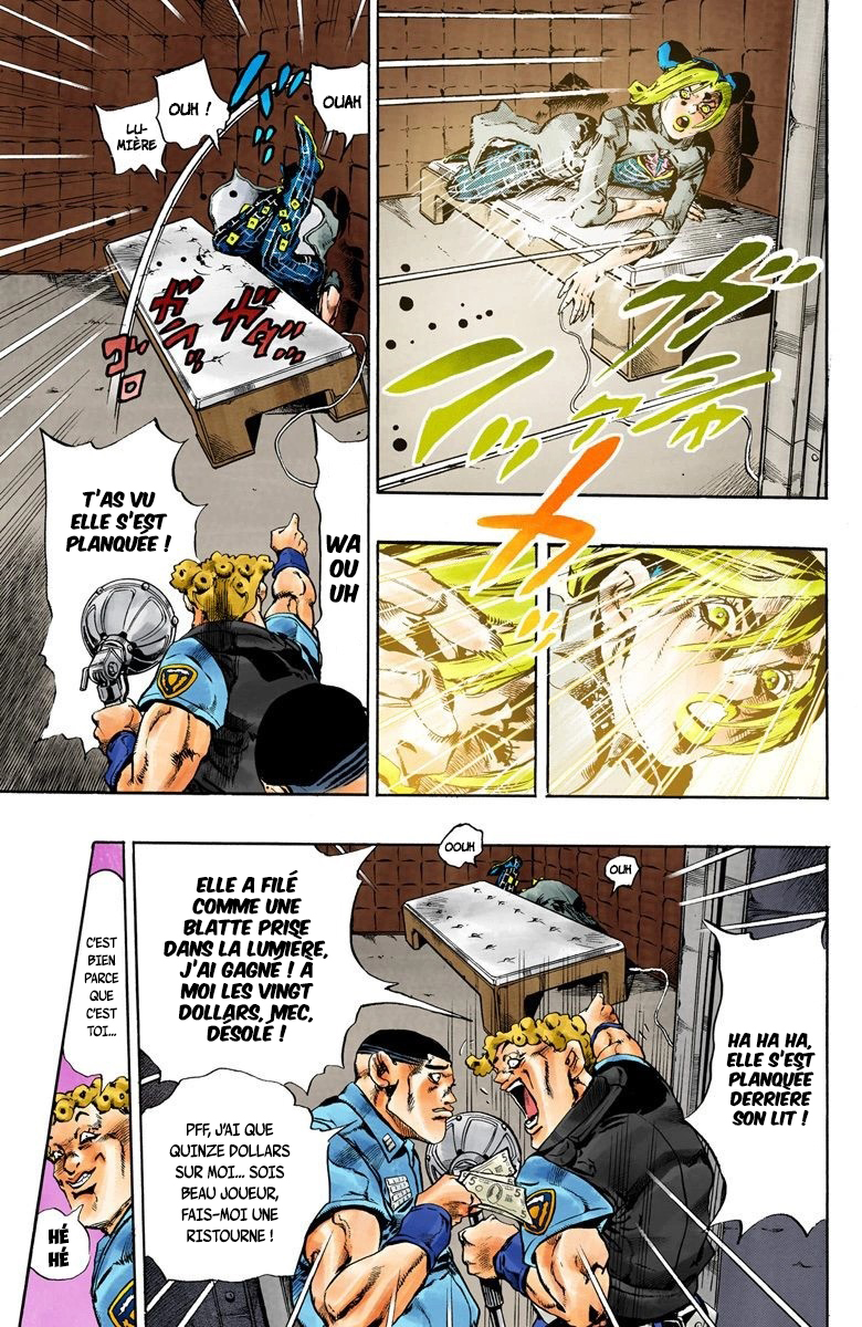 Read JoJo's Bizarre Adventure Part 6 Stone Ocean Official Colored FR Manga Online