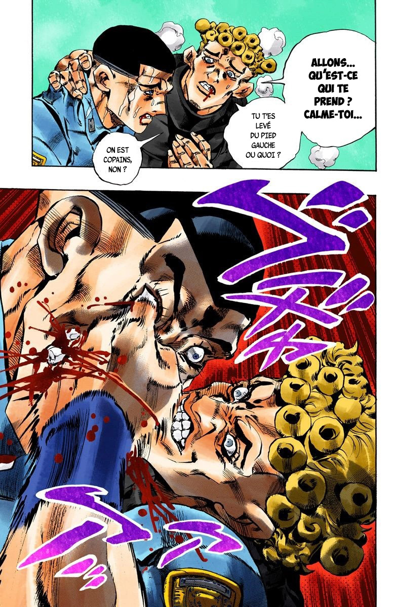 Read JoJo's Bizarre Adventure Part 6 Stone Ocean Official Colored FR Manga Online