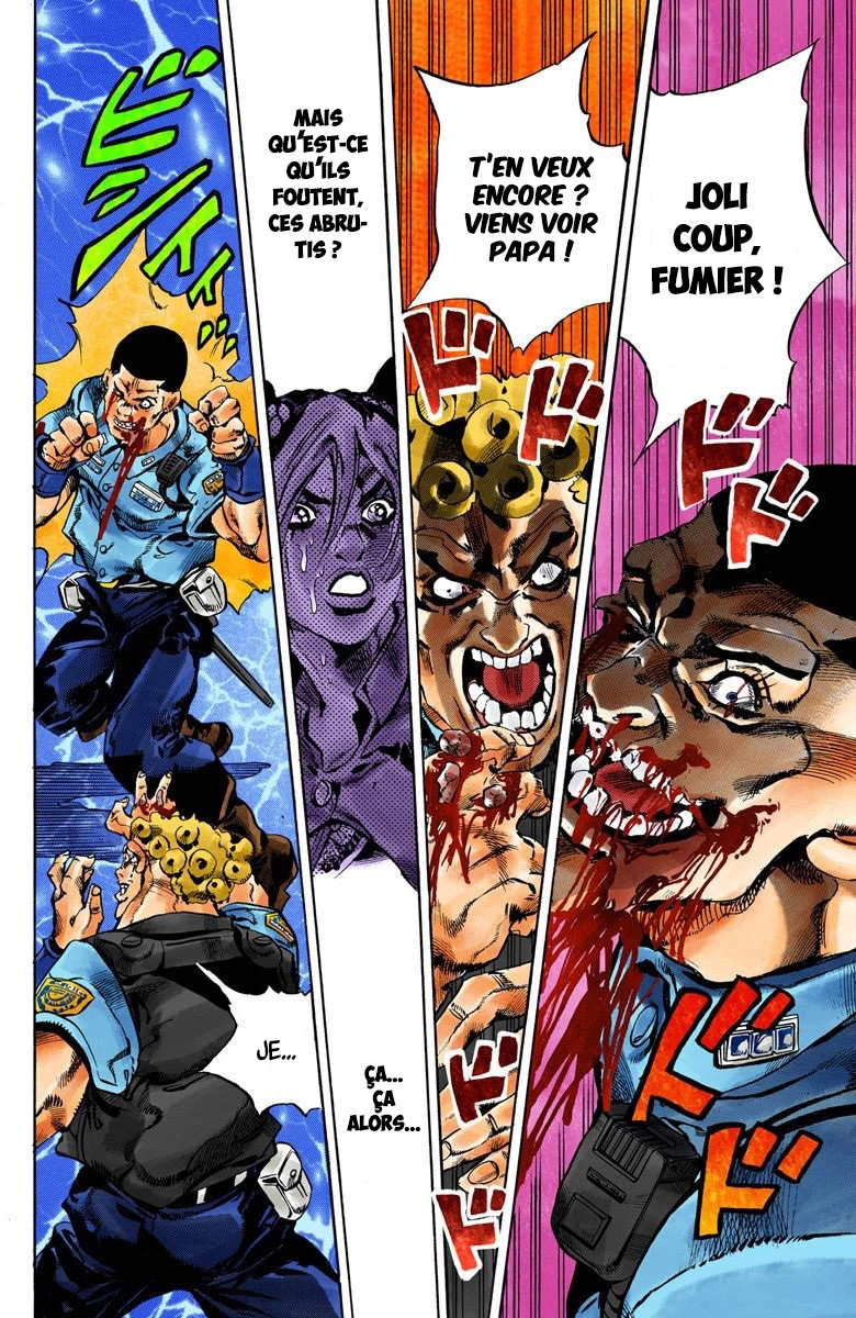 Read JoJo's Bizarre Adventure Part 6 Stone Ocean Official Colored FR Manga Online