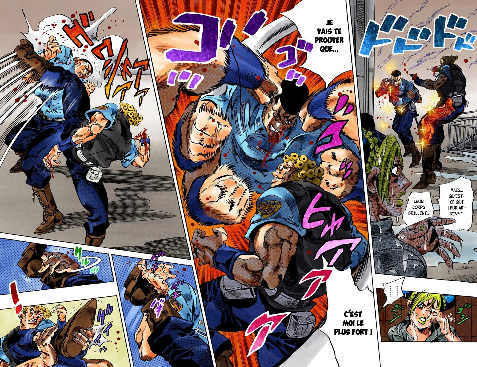 Read JoJo's Bizarre Adventure Part 6 Stone Ocean Official Colored FR Manga Online