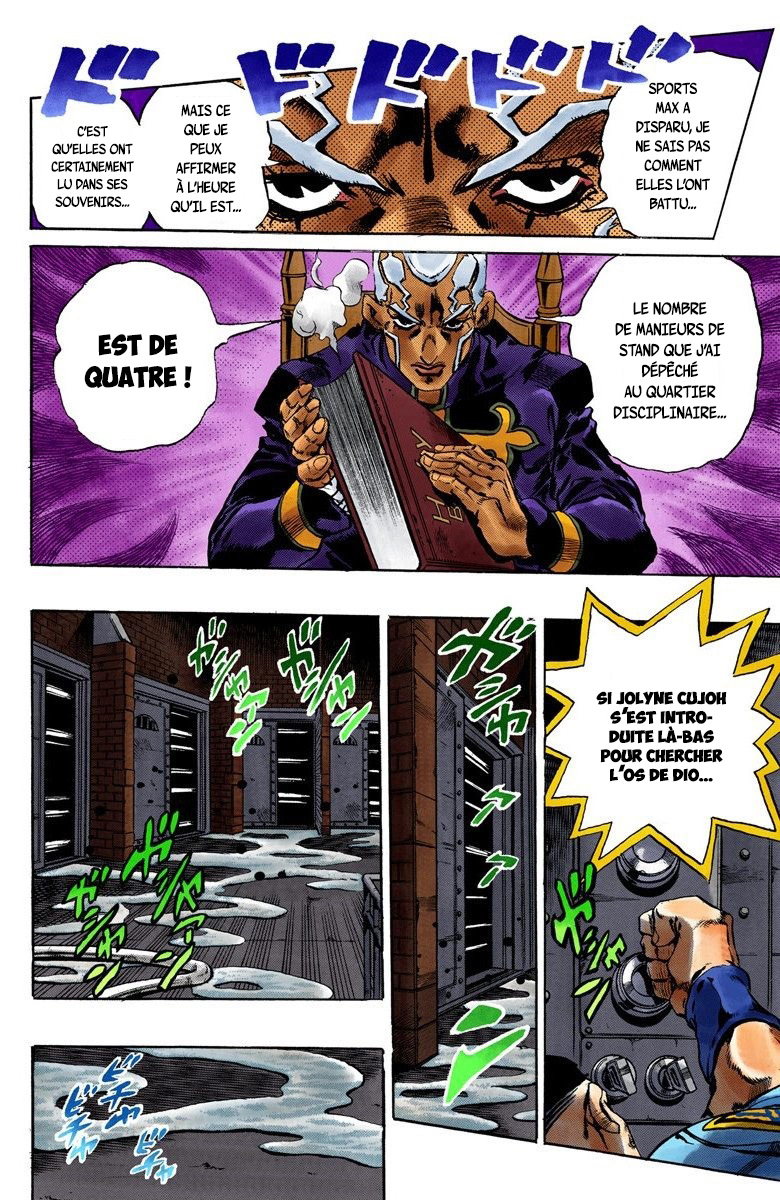 Read JoJo's Bizarre Adventure Part 6 Stone Ocean Official Colored FR Manga Online
