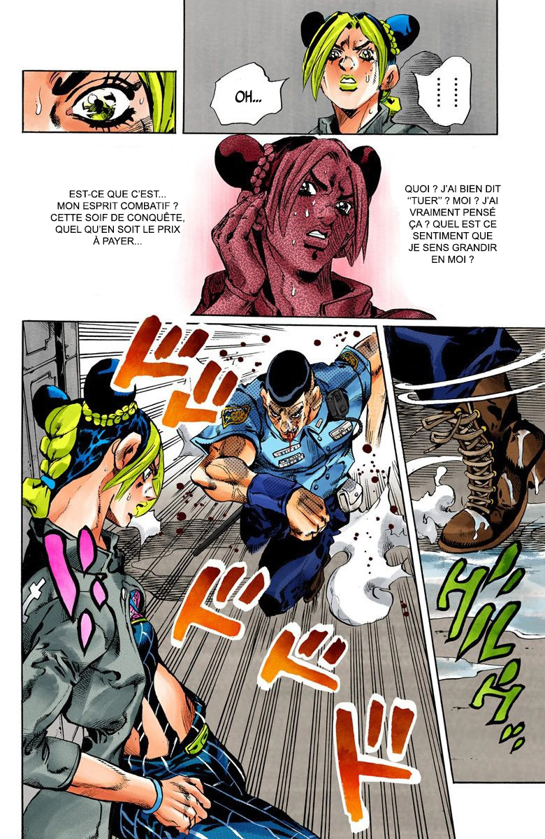 Read JoJo's Bizarre Adventure Part 6 Stone Ocean Official Colored FR Manga Online
