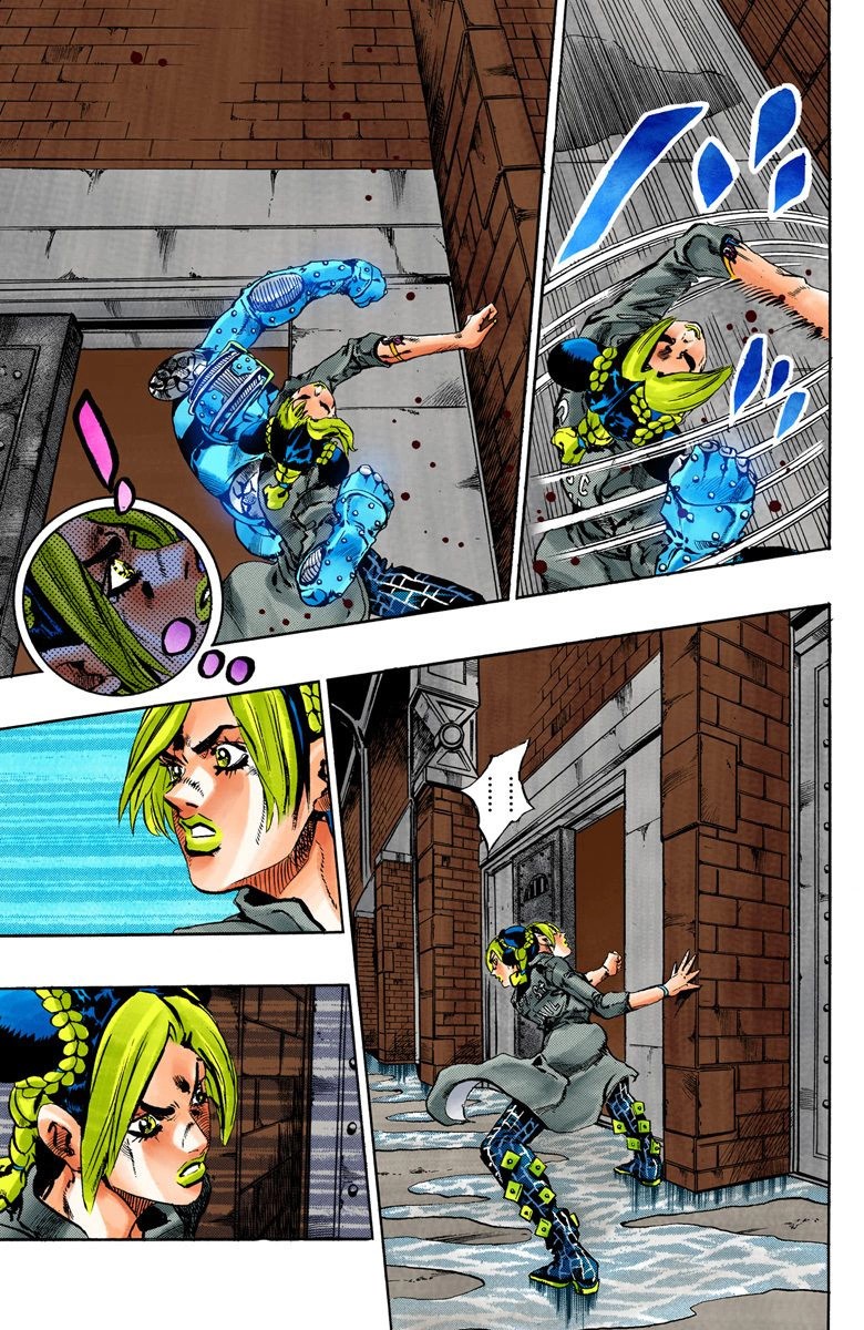 Read JoJo's Bizarre Adventure Part 6 Stone Ocean Official Colored FR Manga Online