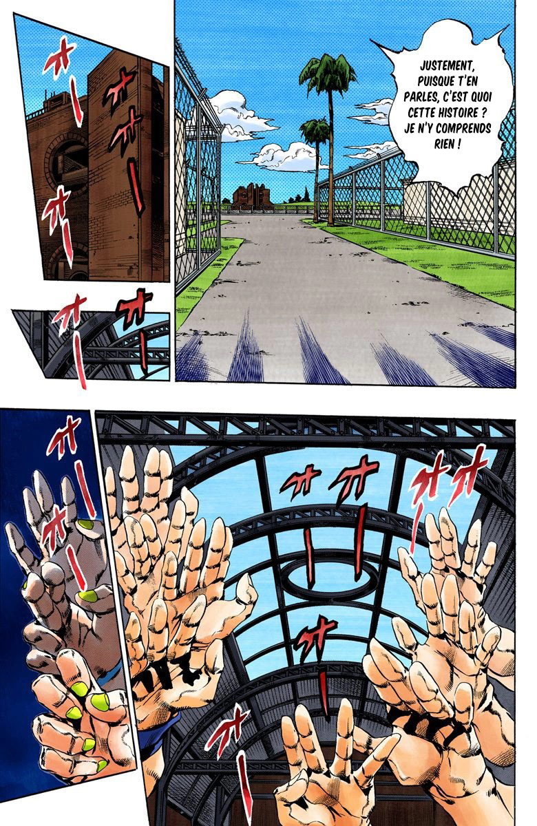 Read JoJo's Bizarre Adventure Part 6 Stone Ocean Official Colored FR Manga Online