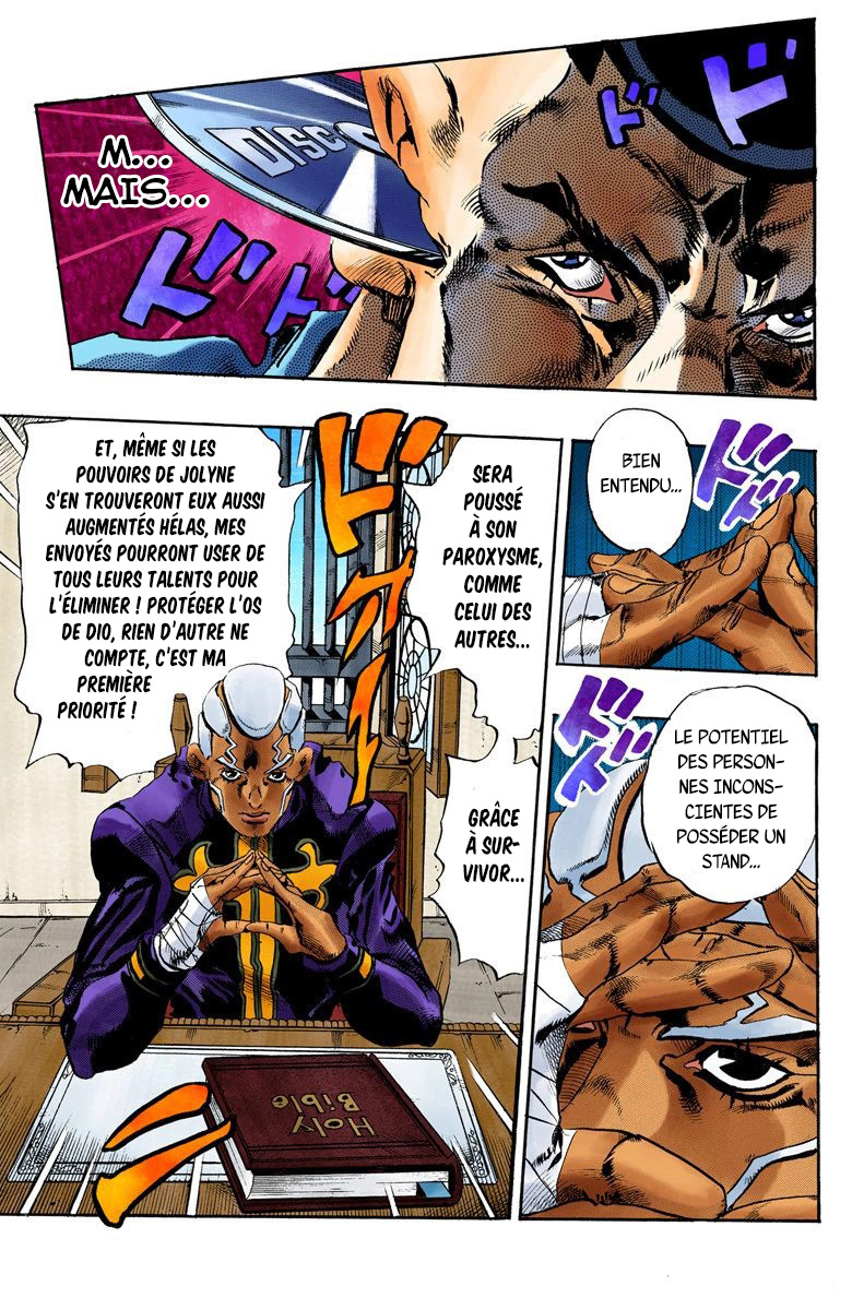 Read JoJo's Bizarre Adventure Part 6 Stone Ocean Official Colored FR Manga Online