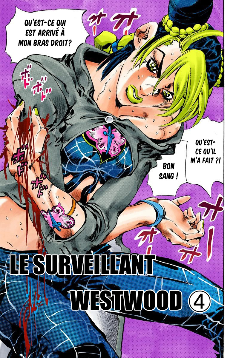 Read JoJo's Bizarre Adventure Part 6 Stone Ocean Official Colored FR Manga Online