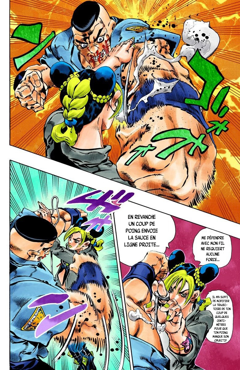 Read JoJo's Bizarre Adventure Part 6 Stone Ocean Official Colored FR Manga Online