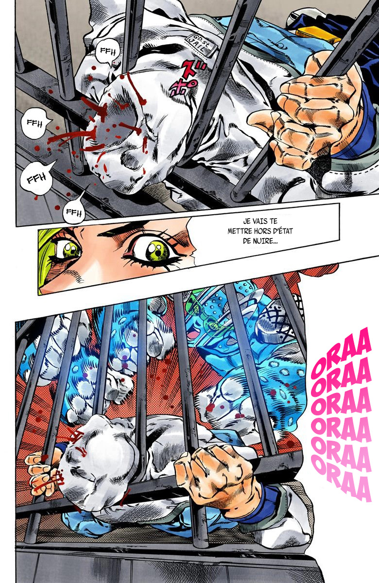 Read JoJo's Bizarre Adventure Part 6 Stone Ocean Official Colored FR Manga Online