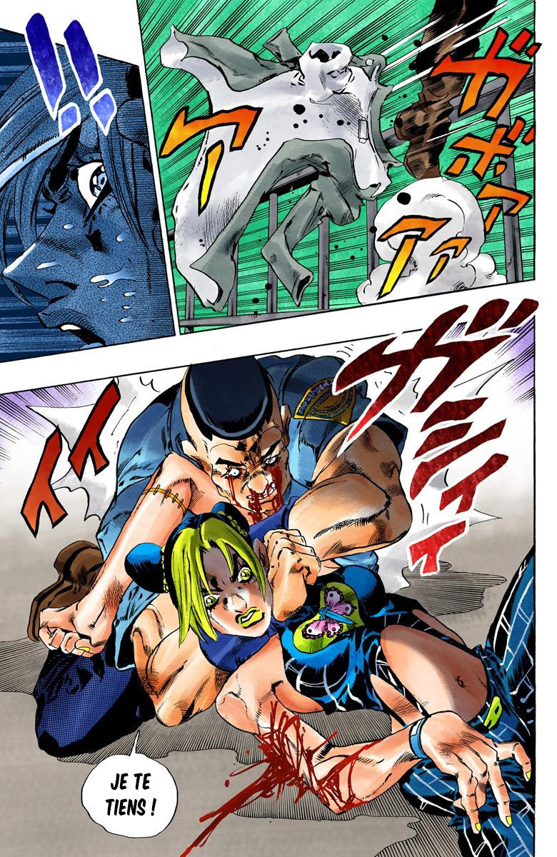 Read JoJo's Bizarre Adventure Part 6 Stone Ocean Official Colored FR Manga Online